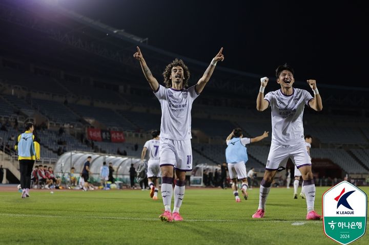 [서울=뉴시스] 프로축구 K리그2 전남드래곤즈의 발디비아. (사진=한국프로축구연맹 제공) *재판매 및 DB 금지
