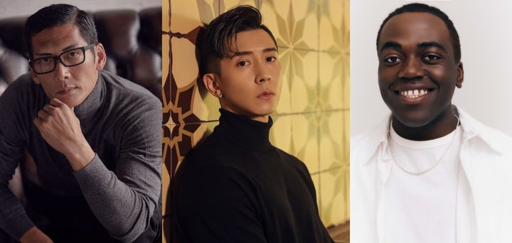 왼쪽부터 박준형, 브라이언, 조나단.