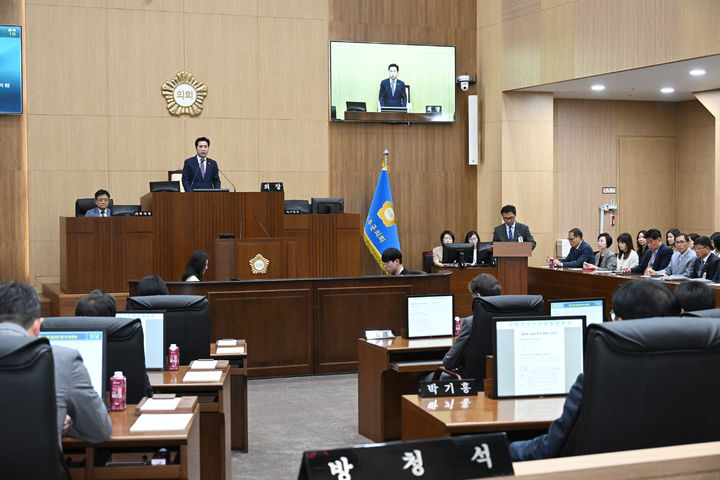 울주군의회 '산지사방사업 하며 사유지 포장' 특혜 지적