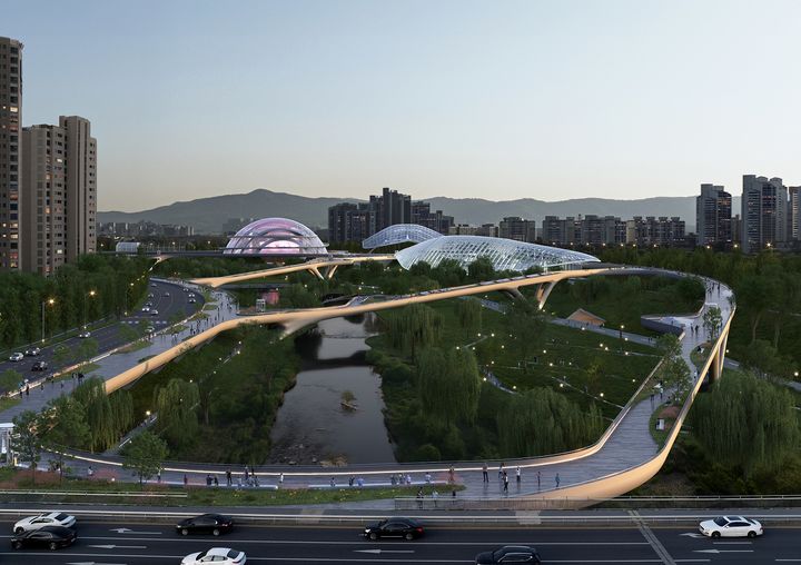 [대전=뉴시스]더시스템랩이 설계한 대전아트파크 기획디자인 국제공모작. 2024. 05. 13 *재판매 및 DB 금지