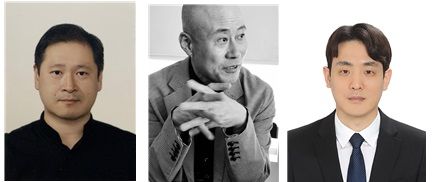 [서울=뉴시스] 2024 제13회 국립중앙박물관회 학술상 금관상 수상자 강원표 국립중앙박물관 학예연구관(왼쪽부터), 김울림 국립익산박물관 관장, 이준광 리움미술관 학예연구원 (사진=국립중앙박물관 제공) 2024.05.14. photo@newsis.com *재판매 및 DB 금지