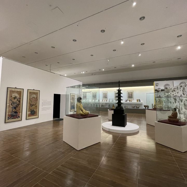 [서울=뉴시스] 본태박물관 불교기획전 '공간(空間): 삶과 불교미술이 만나다' (사진=본태박물관 제공) 2024.05.15. photo@newsis.com *재판매 및 DB 금지