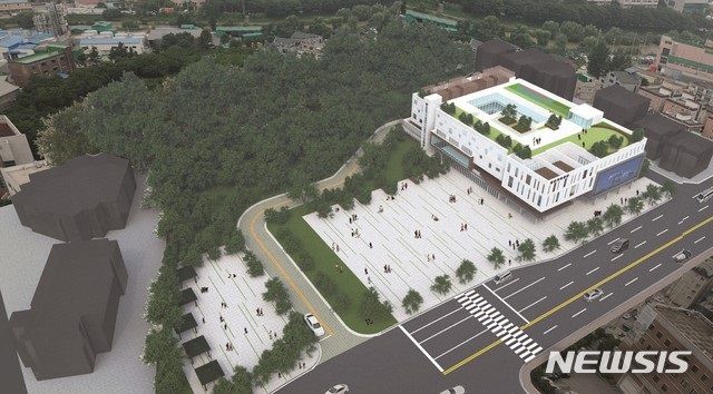 [용인=뉴시스] 동부지역여성복지회관 조감도(용인시 제공)