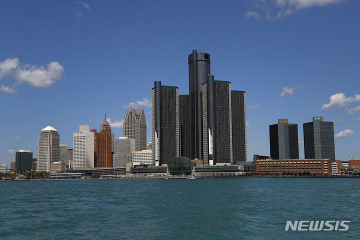 [AP/뉴시스] 미 미시간주 디트로이트시 2020년 5월 자료사진