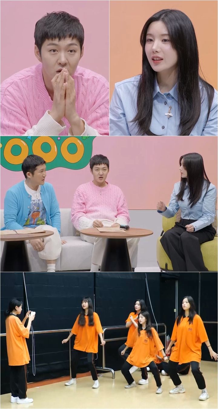[서울=뉴시스] 16일 오후 9시 방송되는 ENA 예능물 '눈떠보니 OOO'에서는 MC 김동현과 권은비의 N차 인생 이튿날의 모습이 공개된다. (사진=ENA '눈떠보니 OOO' 제공) 2024.05.16. photo@newsis.com *재판매 및 DB 금지