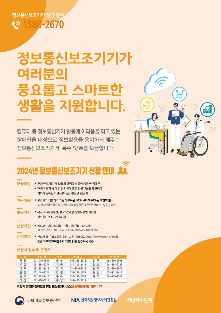 [서울=뉴시스]중랑구, 장애인의 디지털 접근 돕는다 24년도 장애인 정보통신보조기기 신청자 모집. 2024.05.17. (사진=중랑구 제공) *재판매 및 DB 금지