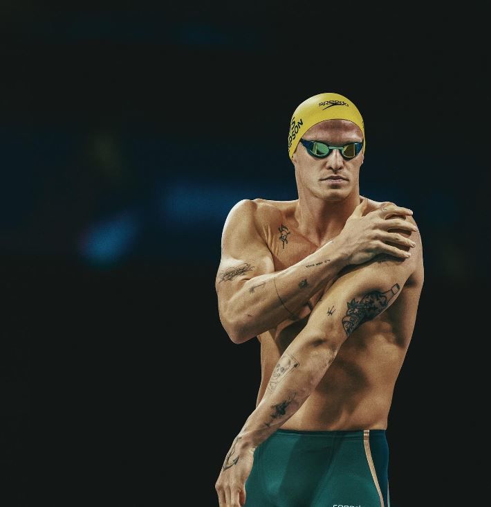 [서울=뉴시스] 호주의 국가대표 수영선수이자 싱어송라이터 코디 심슨이 파리 올림픽에 도전장을 내밀었다. (사진=코디 심슨 인스타그램) *재판매 및 DB 금지