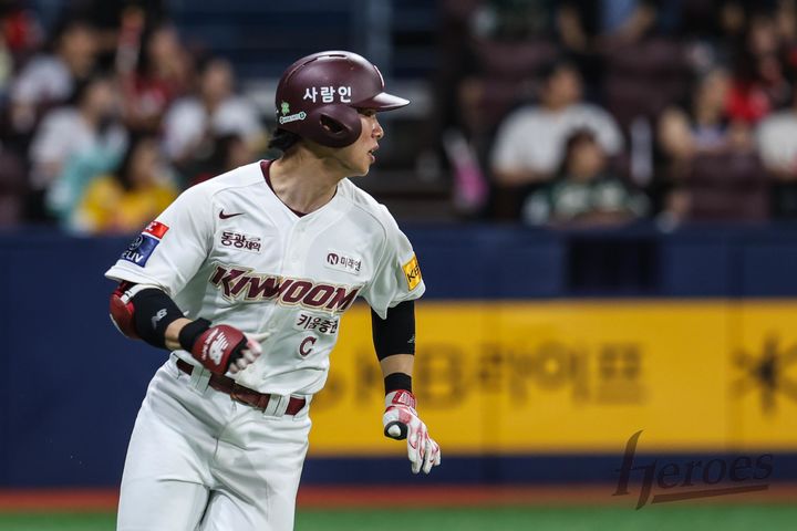 프로야구 키움 히어로즈 김혜성이 19일 서울 고척스카이돔에서 열린 SSG 랜더스와의 경기에서 3타점을 올리며 팀의 승리에 기여했다. 2024.05.18. (사진=키움 제공) *재판매 및 DB 금지