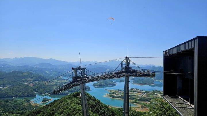 충북 제천 청풍호반케이블카. 박주연 기자 photo@newsis.com *재판매 및 DB 금지