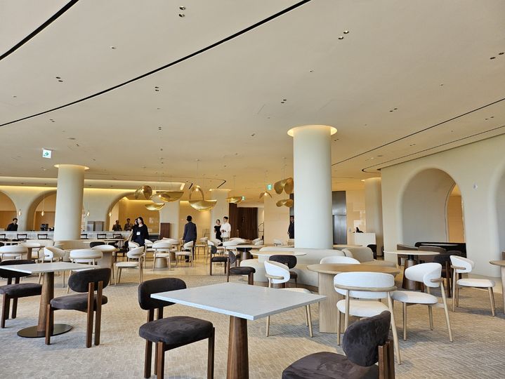 [제주=뉴시스] 구예지 기자=해비치 리조트 제주 내 이탤리언 다이닝 '이디' 모습. *재판매 및 DB 금지