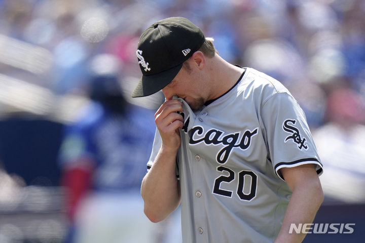 [토론토=AP/뉴시스] 메이저리그(MLB) 시카고 화이트삭스의 에릭 페디. 2024.05.21