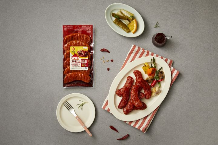 백설 숯불 불닭맛 후랑크. (사진=CJ제일제당 제공) *재판매 및 DB 금지