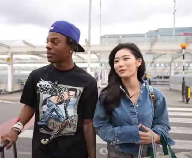 유튜버 아이쇼스피드(IShowSpeed)와 크리에이터 에이미(사진 출처 : 아이쇼스피드 유튜브 영상) *재판매 및 DB 금지