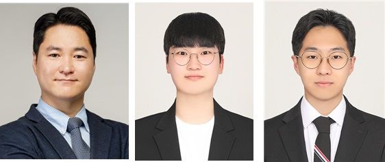 [서울=뉴시스] (왼쪽부터) 한양대 노태우 교수(국제학부/글로벌기후환경학과), 이기준 석사과정생(글로벌기후환경학과), 김정근 석사과정생(글로벌기후환경학과). (사진=한양대 제공) *재판매 및 DB 금지