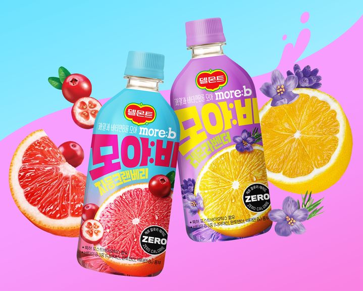 모아비 신제품 모습.(사진=롯데칠성음료 제공) *재판매 및 DB 금지
