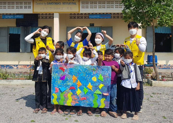 해외교육봉사 운영 자료 사진 (원광대 제공) *재판매 및 DB 금지
