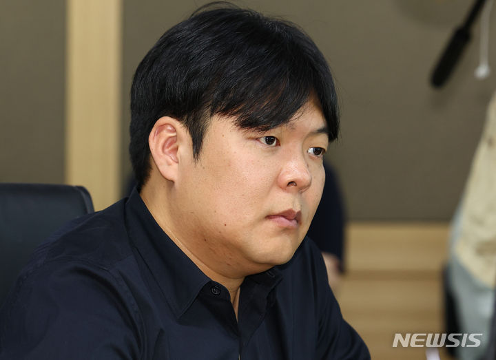 [과천=뉴시스] 황준선 기자 = 박태훈 왓챠 대표. 2024.05.28. hwang@newsis.com