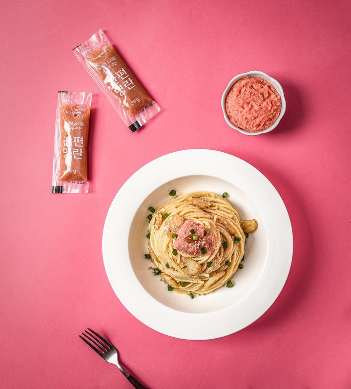 '짜먹는 간편 명란' 제품 모습.(사진=동원산업 제공) *재판매 및 DB 금지