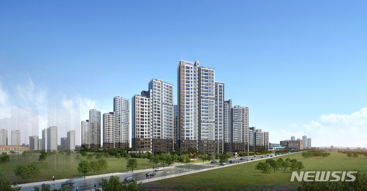 [평택=뉴시스] 신영지웰 평택화양 투시도 (사진 = ㈜신영화양지구개발피에프브이 제공) 2024.05.29. photo@newsis.com 