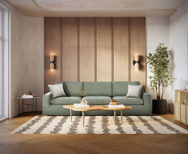 [서울=뉴시스] 신세계까사 까사미아 캄포 미니 소파 신규 컬러 출시 (사진=신세계까사 제공) photo@newsis.com *재판매 및 DB 금지