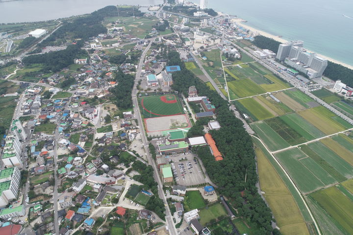 [서울=뉴시스]  강릉 초당동 유적 역사문화권 정비사업 대상지 일원 (사진=국가유산청 제공) 2024.05.31. photo@newsis.com *재판매 및 DB 금지