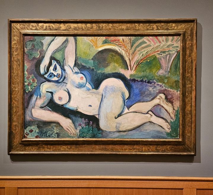 [사진=이한빛]콘 컬렉션 하이라이트인 앙리 마티스의 파랑 누드. *재판매 및 DB 금지