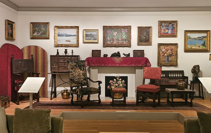 [사진=이한빛]조카인 에드워드 콘의 증언대로 빽빽하게 그림이 걸려있었던 아파트를 복원했다. *재판매 및 DB 금지