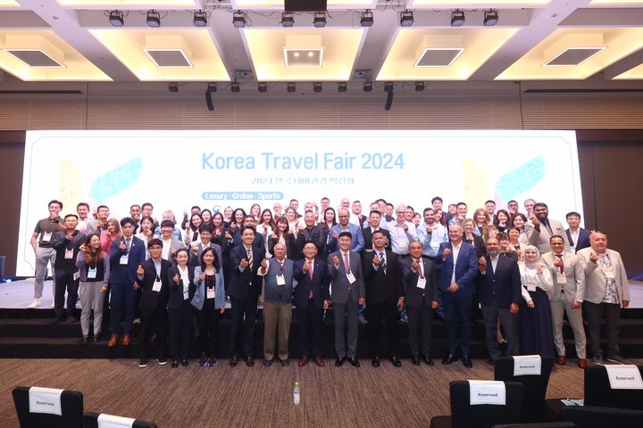 문화체육관광부와 한국관광공사는 지난 3~4일 부산 기장 아난티 앳 부산 코브에서 '2024 한국 테마관광 박람회'를 개최했다. (사진=한국관광공사 제공) photo@newsis.com *재판매 및 DB 금지