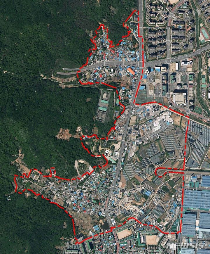 [광명=뉴시스] 광명 구름산 도시개발지구 항공사진(사진=광명시 제공) 2024.06.05. photo@newsis.com 