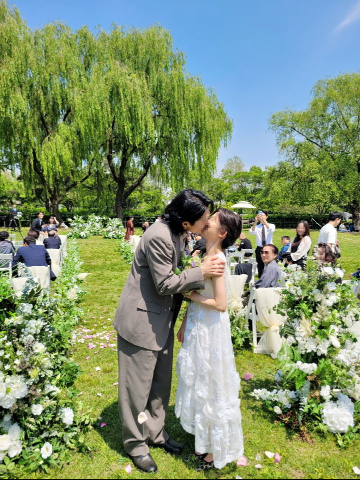 [서울=뉴시스]중부공원여가센터_용산가족공원 작은결혼식. 2024.06.10. (사진=서울시 제공) *재판매 및 DB 금지