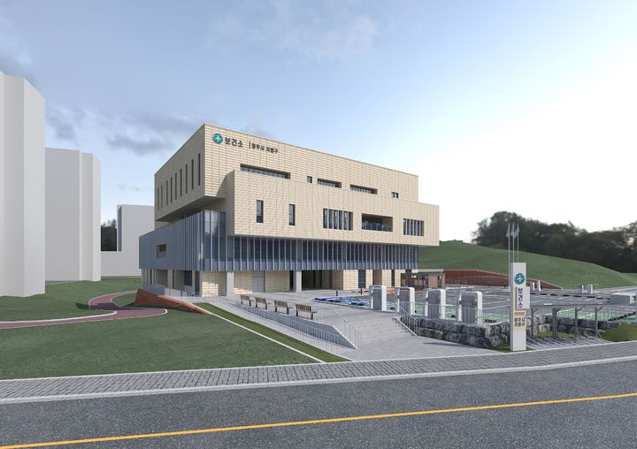 [청주=뉴시스] 충북 청주시 서원보건소 신축 투시도. photo@newsis.com *재판매 및 DB 금지