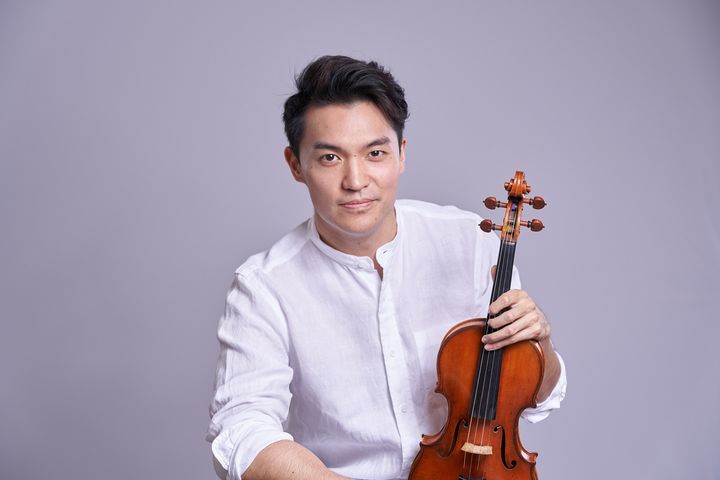 바이올리니스트 레이 첸 모습.(사진=롯데호텔앤서울 제공) *재판매 및 DB 금지