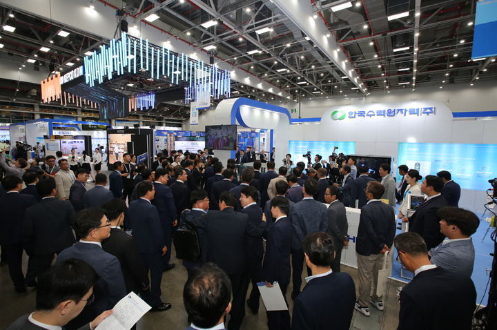 2023 대한민국 전기산업엑스포 라인투어 전경 *재판매 및 DB 금지