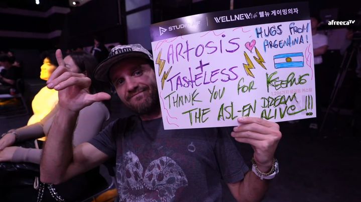 [서울=뉴시스]스타크래프트 리그 'ASL' 현장을 찾은 유저 모습. (사진=숲 제공) 2024.06.10. photo@newsis.com *재판매 및 DB 금지