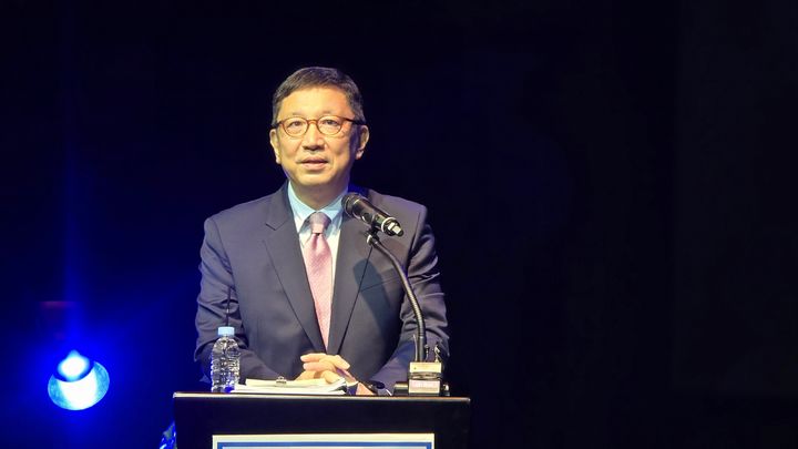 [세종=뉴시스] 송승화 기자 = 기자 질문에 답하는 박영국 세종시문화관광재단 대표이사. 2024.06.10. ssong1007@newsis.com *재판매 및 DB 금지