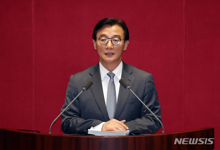 전재수 해양수산부 장관 후보자. 뉴시스 자료사진.