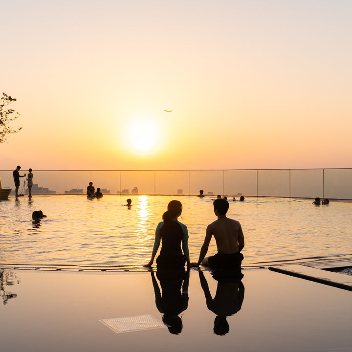 그랜드 하얏트 제주 야외 인피니티 풀 *재판매 및 DB 금지