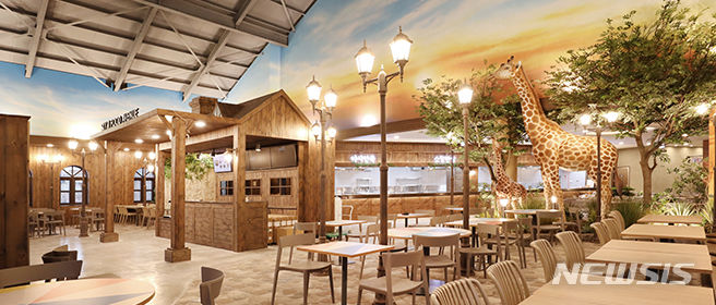 [서울=뉴시스] 플레:이팅 롯데월드 부산점. (사진=롯데GRS 제공)