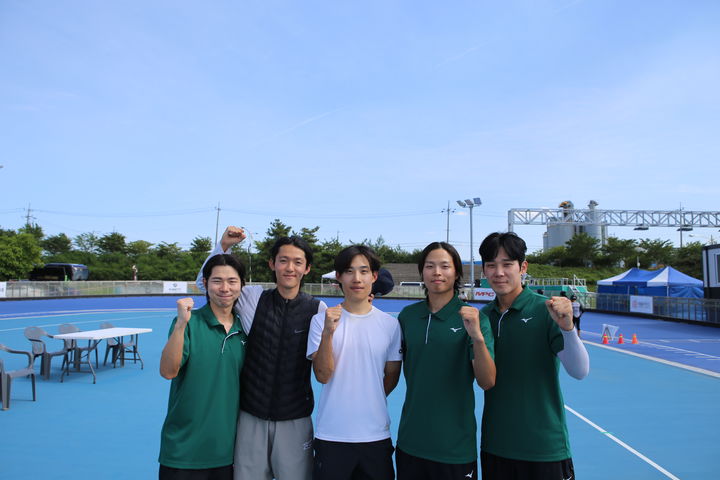 강릉시청 롤러부 (오른쪽부터 김진영, 김민기, 임성욱, 최웅규, 정철원 선수)모습. 강릉시 제공 *재판매 및 DB 금지