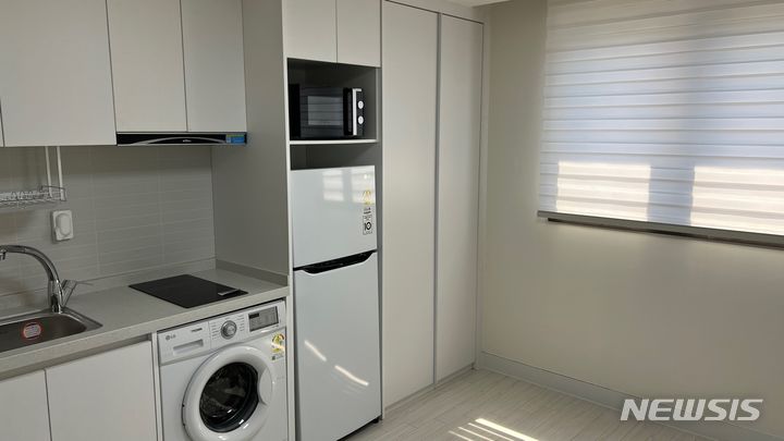 [안양=뉴시스] 개인실 내부