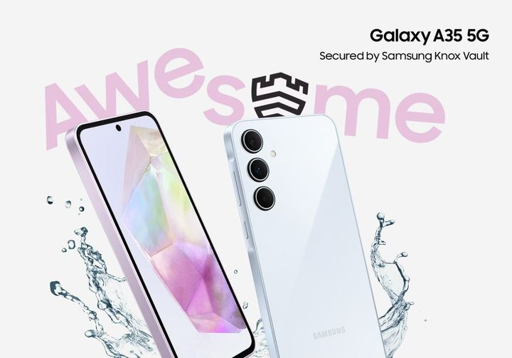 [서울=뉴시스] 13일 업계에 따르면 삼성전자는 오는 21일 갤럭시 A35 5G 모델을 국내 출시할 예정이다. 일부 이동통신사 대리점은 최근 사전예약을 접수하고 있는 것으로 알려졌다. (사진=삼성전자) *재판매 및 DB 금지