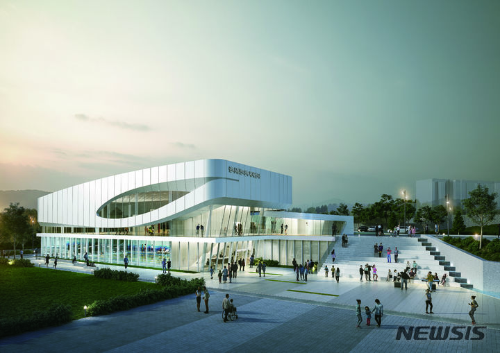 [전주=뉴시스] 전주 남부권 반다비 체육센터 설계 당선작