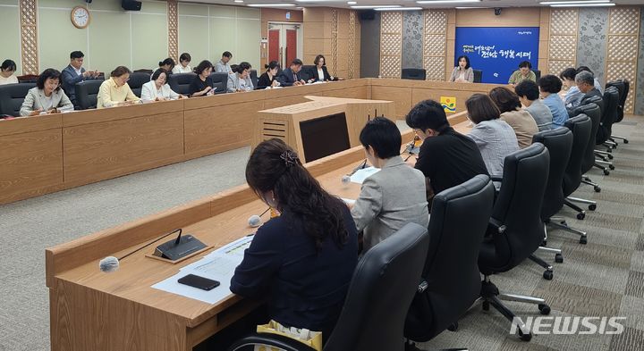 의료계 집단행동 대책회의. (사진=전남도 제공) *재판매 및 DB 금지