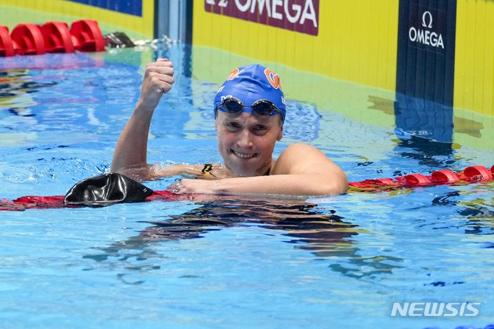 [인디애나폴리스=AP/뉴시스] 케이티 러데키. 2024.06.15.