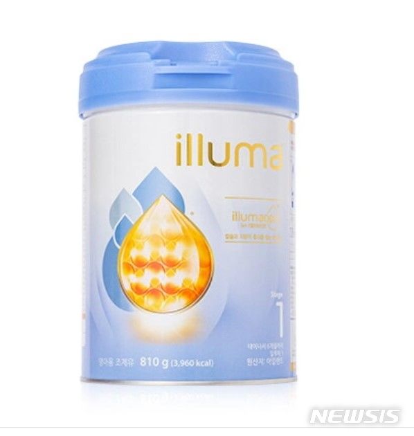 [서울=뉴시스] 일루마 골든드롭 분유. (사진= 네슬레코리아 홈페이지)
