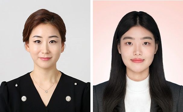 정읍시의 '2024 상반기 친절공무원'으로 선정된 김혜연 주무관(왼쪽)과 최유진 주무관(오른쪽). *재판매 및 DB 금지