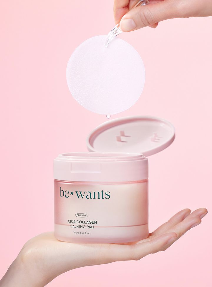 [서울=뉴시스] HK이노엔 '비원츠 시카콜라겐 카밍패드' (사진=HK이노엔 제공) 2024.06.19. photo@newsis.com *재판매 및 DB 금지