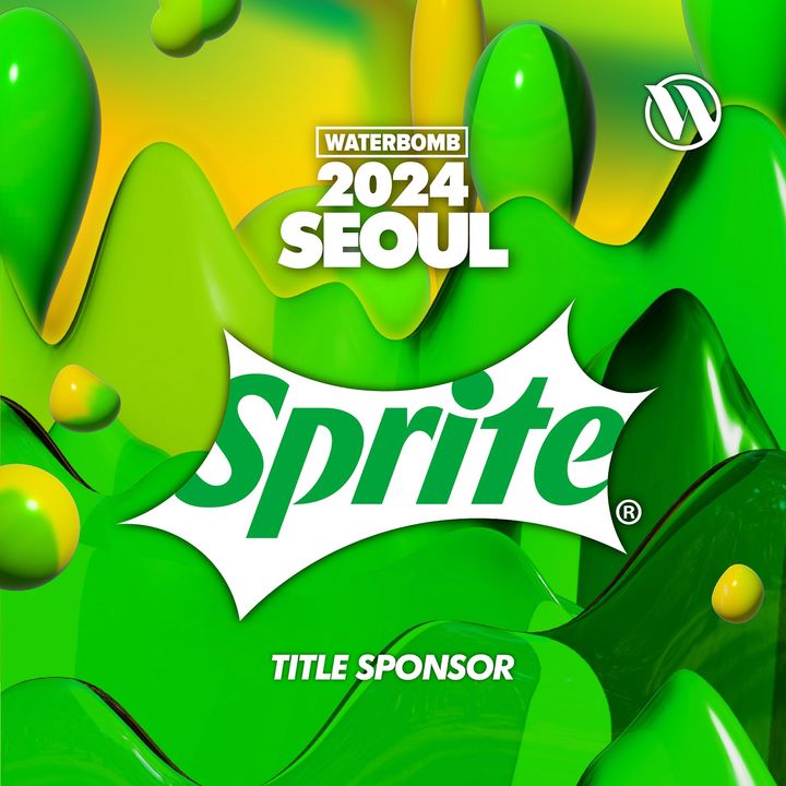 스프라이트가 워터밤 서울 2024 타이틀 후원사로 참여한다.(사진=코카콜라사 제공) *재판매 및 DB 금지