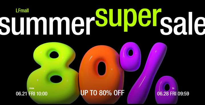 LF몰 '서머 슈퍼 세일(Summer Super Sale)'(사진=LF 제공) *재판매 및 DB 금지