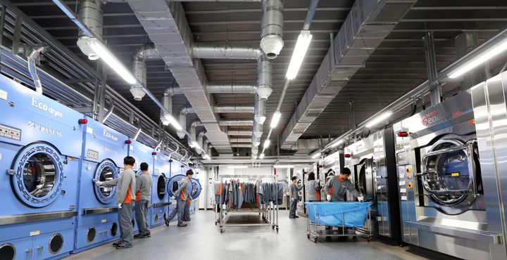 [사진=뉴시스] 한국동그라미파트너스 클리닝센터 내부 전경 (사진=한국앤컴퍼니그룹 제공) 2024.06.19 photo@newsis.com *재판매 및 DB 금지